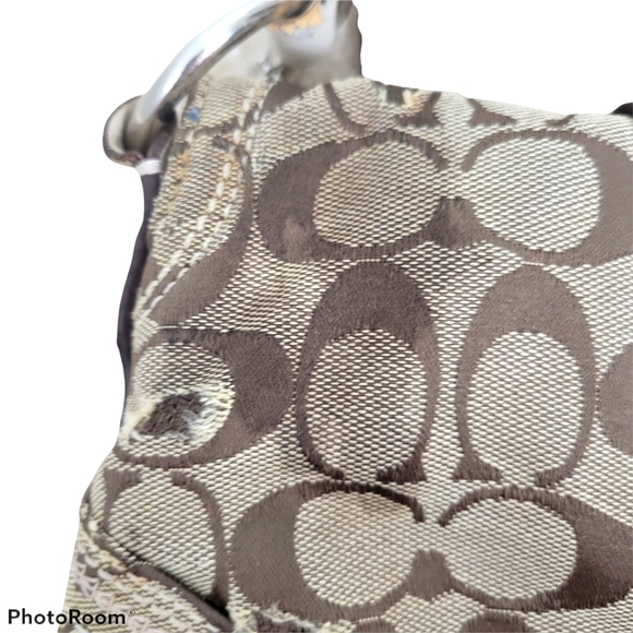 Coach Vintage Signature C Soho Cream Mini Bag - Picture 3 of 11